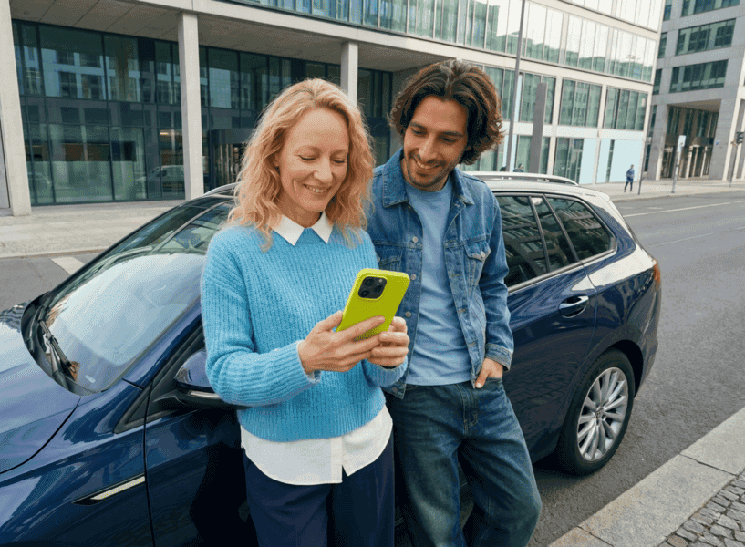 Hombre con su tablet
